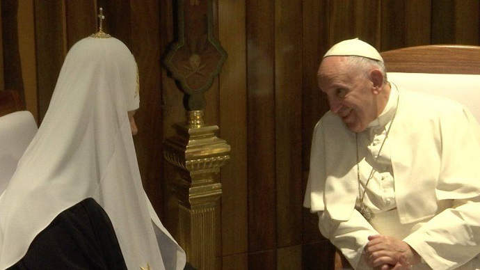 PopeFrancis Kirill 03