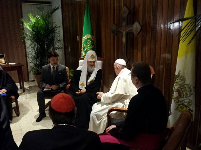 PopeFrancis Kirill 04