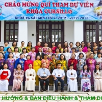 Hình ảnh các khóa Cursillo Sài Gòn